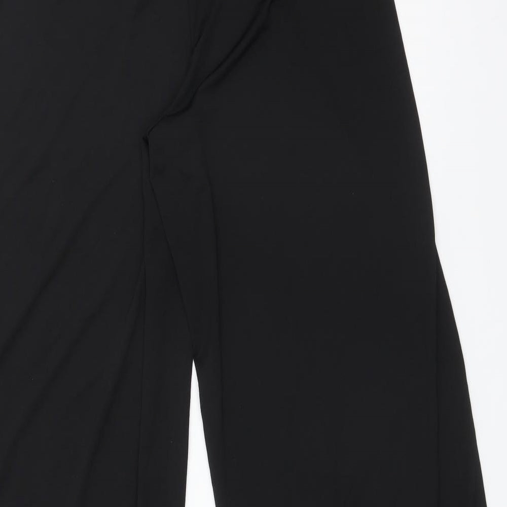 ASOS Womens Black  Polyester  Trousers Size 8 L28 in Regular