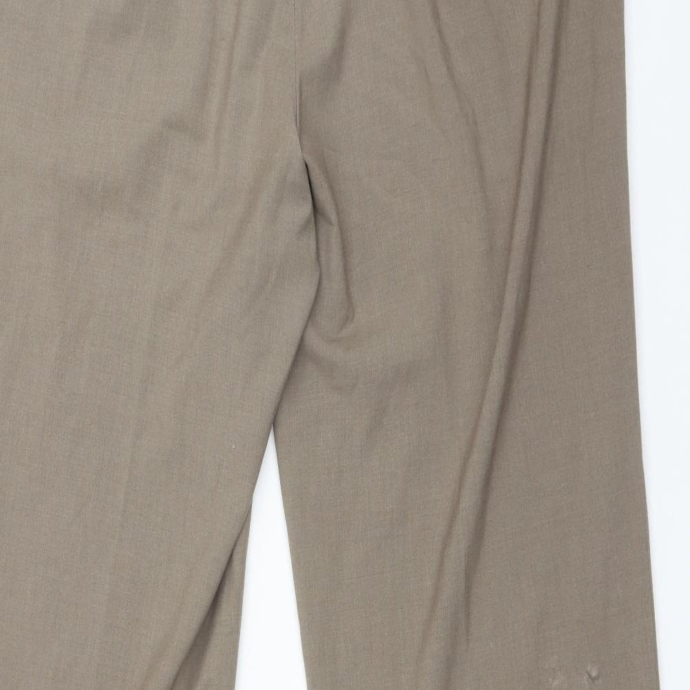 ROBELL Womens Green  Polyester Trousers  Size 20 L31 in Regular
