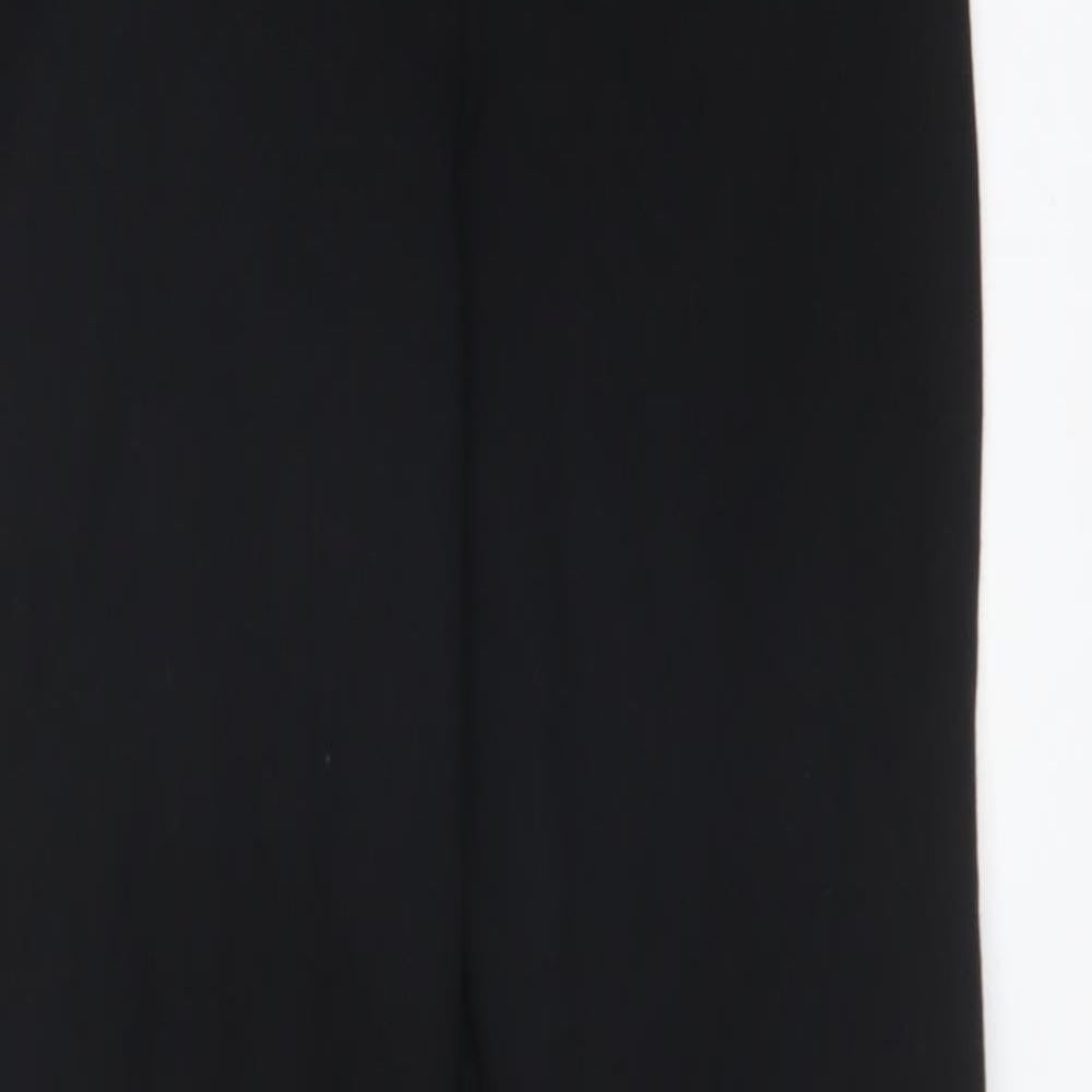 Zara Womens Black  Viscose Jegging Trousers Size M L26 in Regular