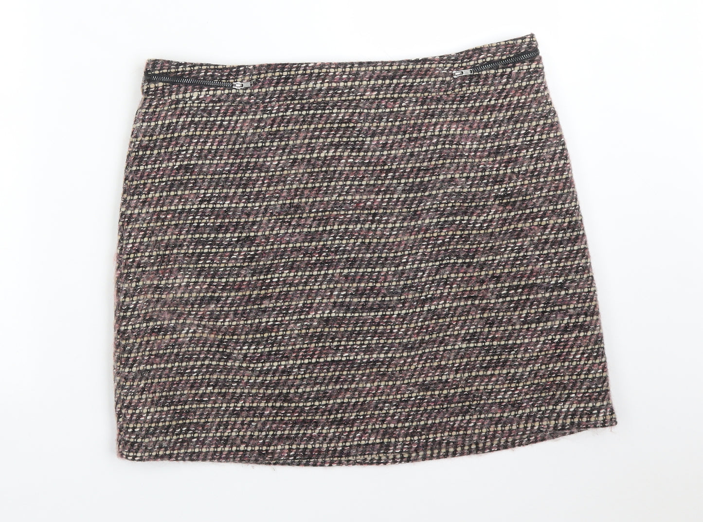 New Look Womens Multicoloured   Straight & Pencil Skirt Size 14
