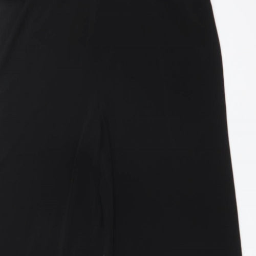 JULIPA Womens Black  Polyester Trousers  Size 10 L25 in Regular