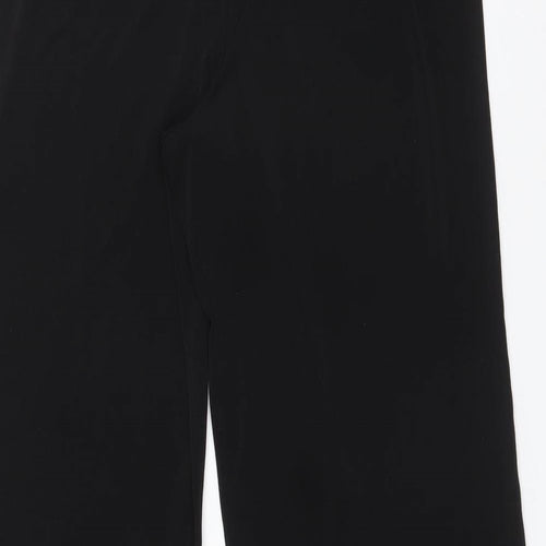JULIPA Womens Black  Polyester Trousers  Size 10 L25 in Regular