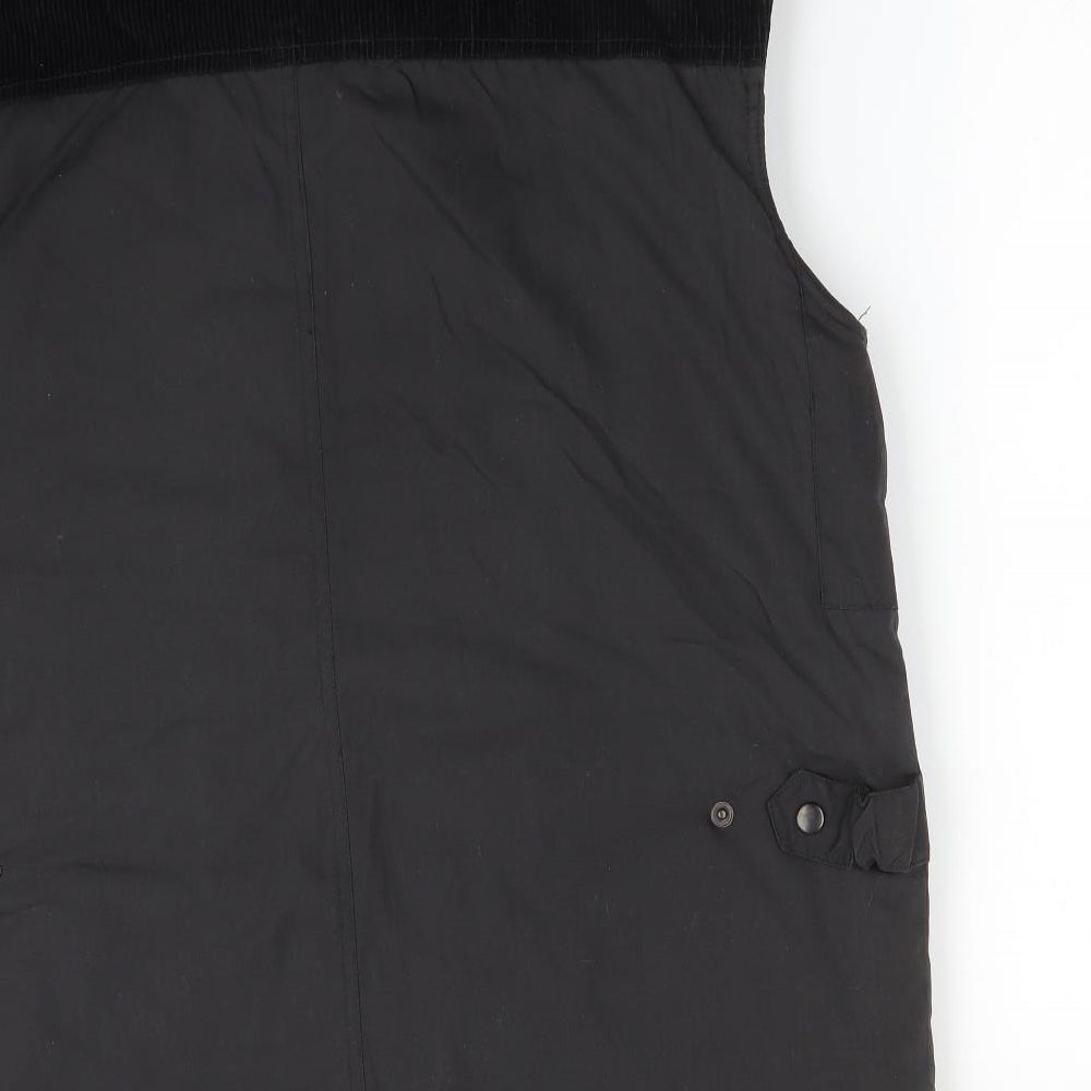 HARVEY JAMES Mens Black   Gilet Coat Size M