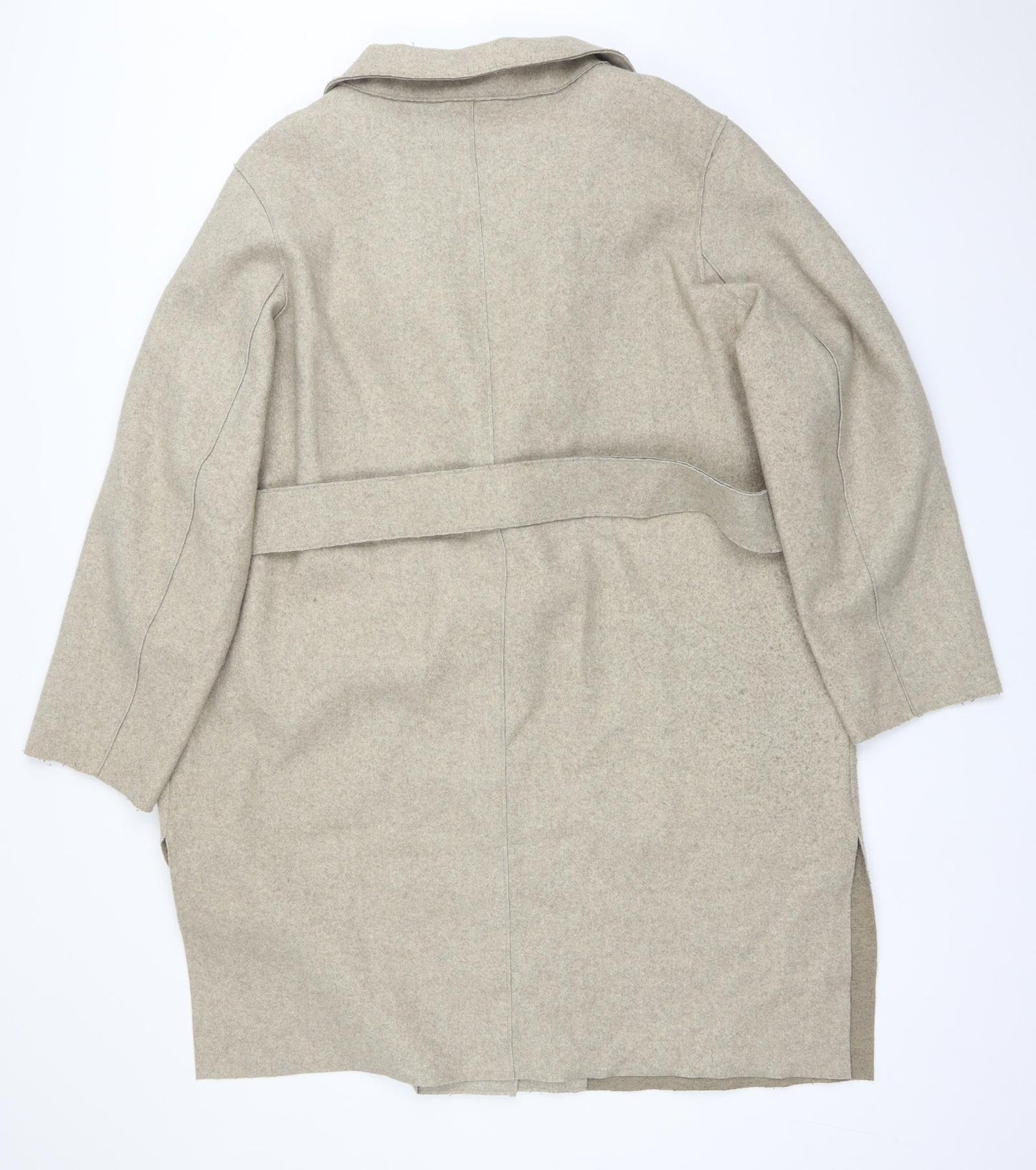 George Womens Beige   Trench Coat Coat Size 18