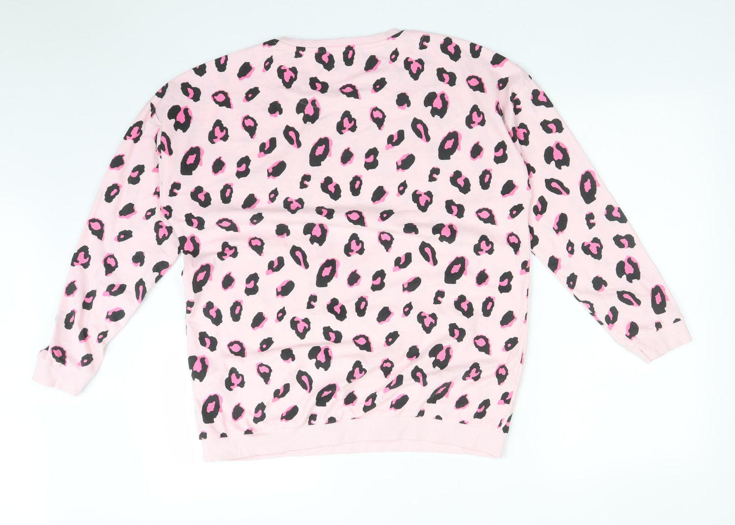NEXT Girls Pink Animal Print Polyester  Pyjama Top Size 16 Years
