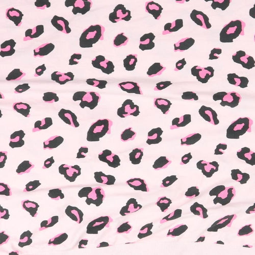 NEXT Girls Pink Animal Print Polyester  Pyjama Top Size 16 Years