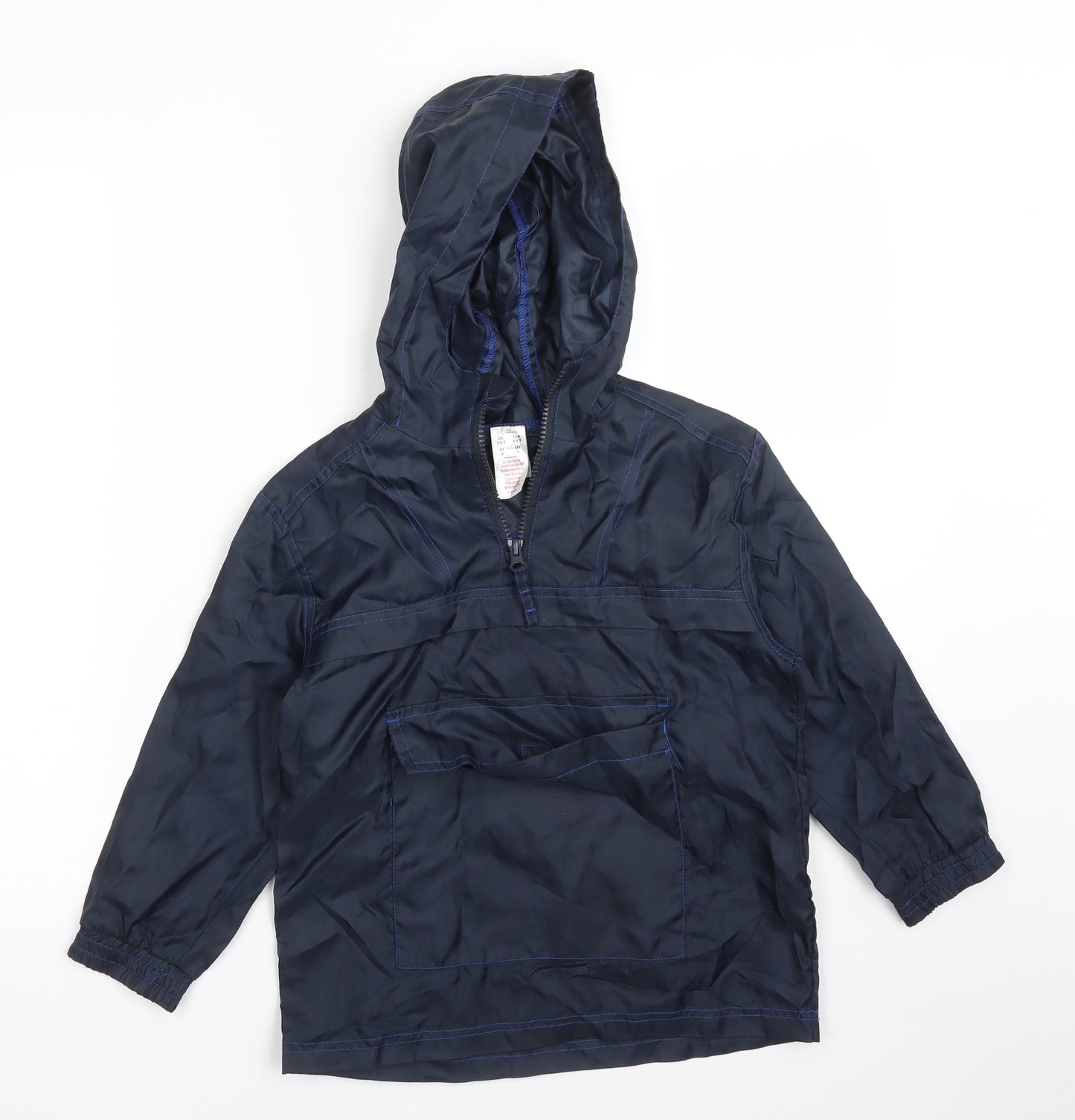 F&F Boys Blue   Anorak Coat Size 3-4 Years