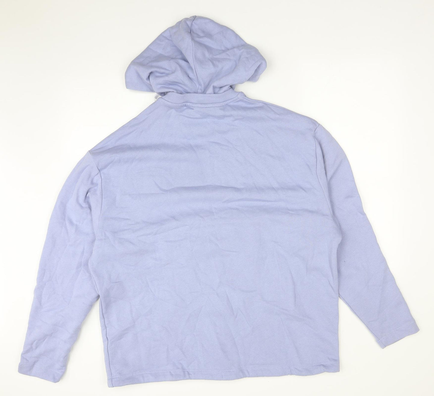 ASOS Womens Purple  Cotton Pullover Hoodie Size M