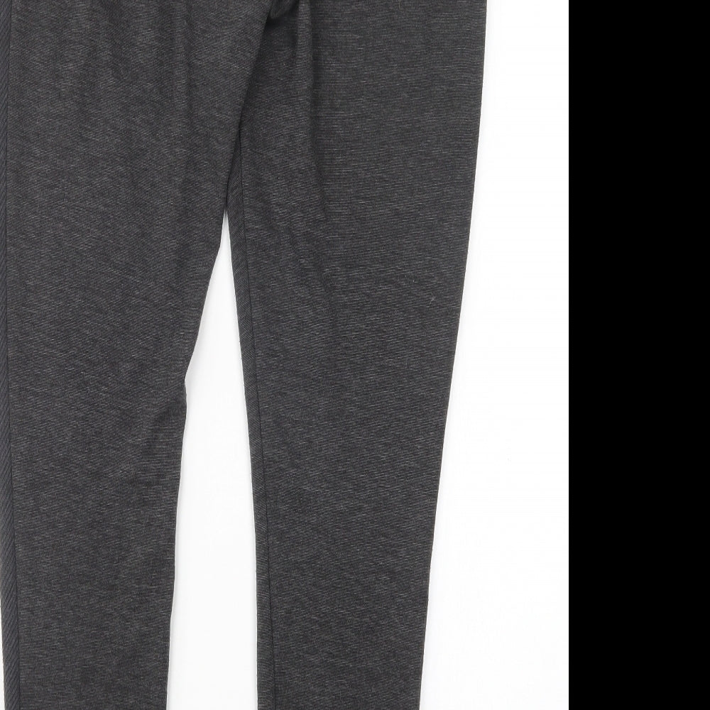 Intuition Womens Grey  Polyester Sweatpants Trousers Size 16 L30 in Slim