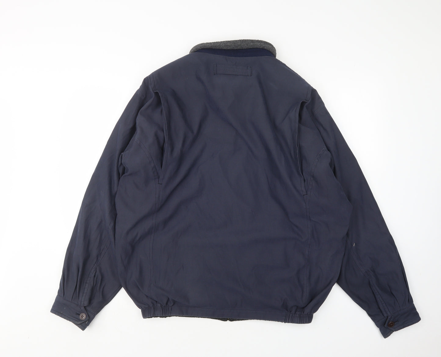 Copper Stone Mens Blue   Bomber Jacket Jacket Size M