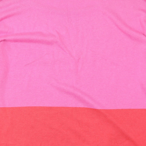 Principles Womens Multicoloured Round Neck  Cotton Pullover Jumper Size 16
