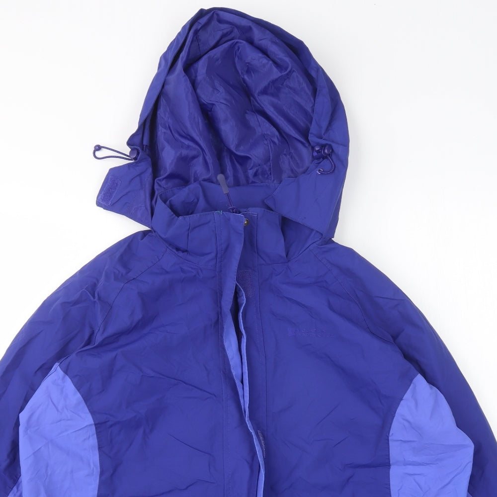 Mountain Warehouse Womens Purple   Rain Coat Coat Size 18