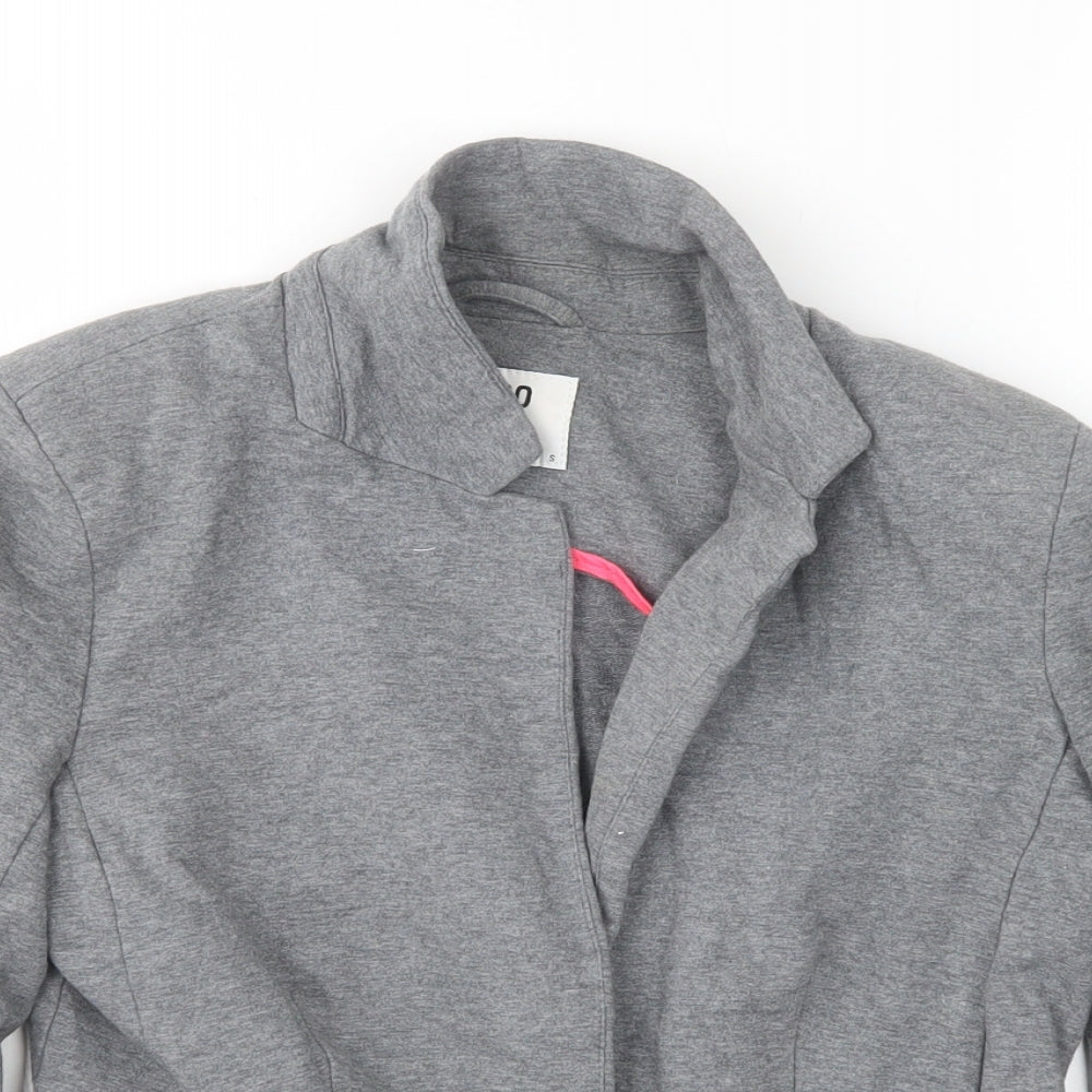 VERO MODA Womens Grey  Cotton Jacket Blazer Size S
