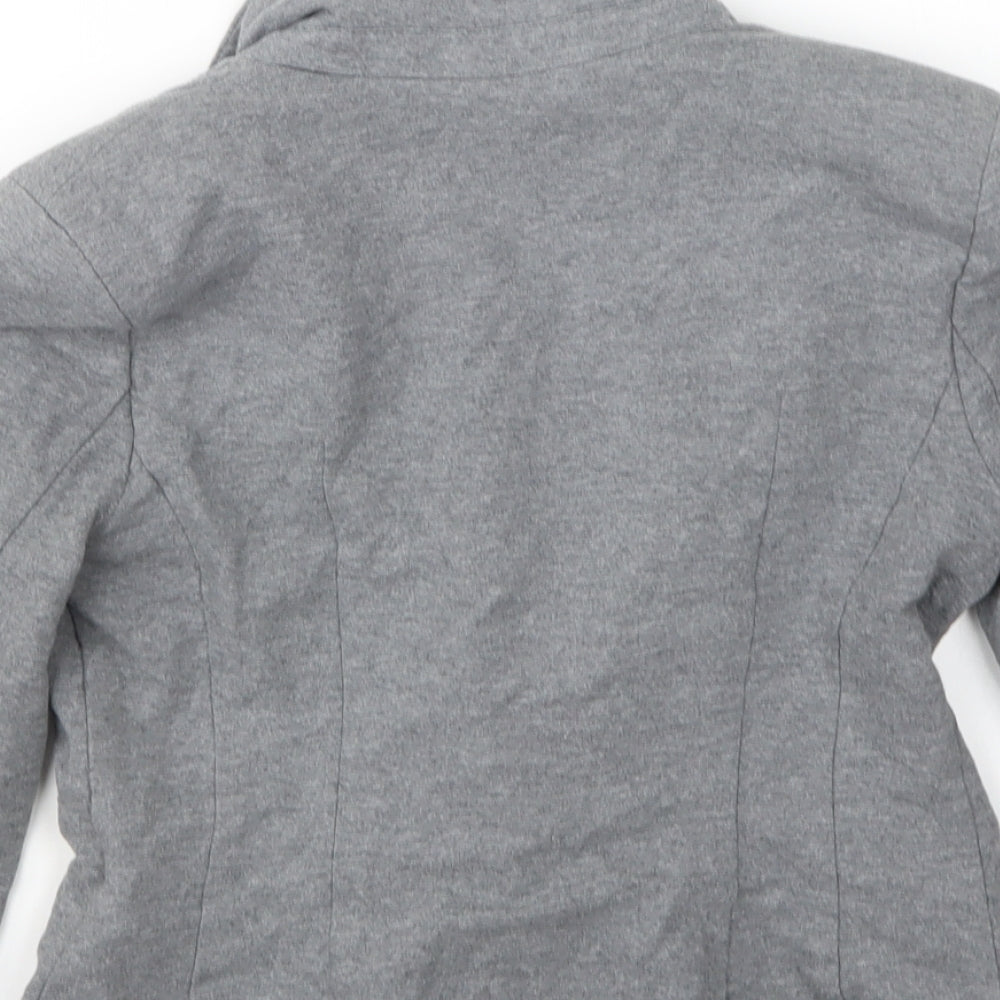 VERO MODA Womens Grey  Cotton Jacket Blazer Size S