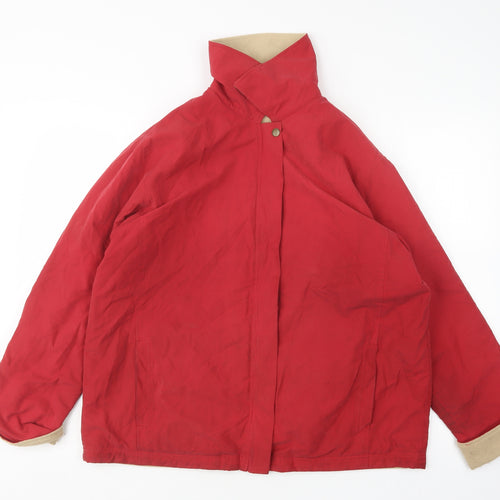 M&S Womens Red   Jacket  Size 14