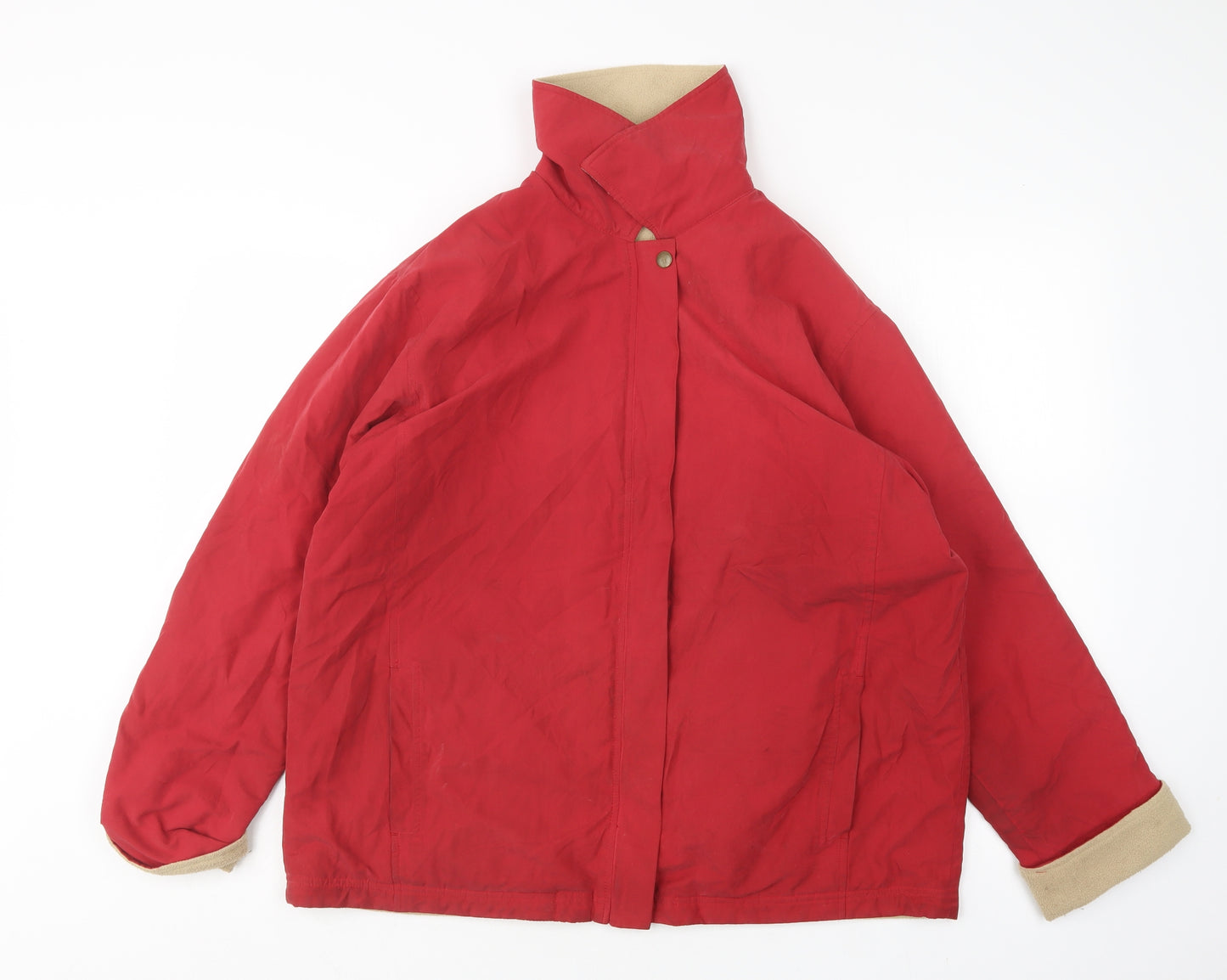 M&S Womens Red   Jacket  Size 14