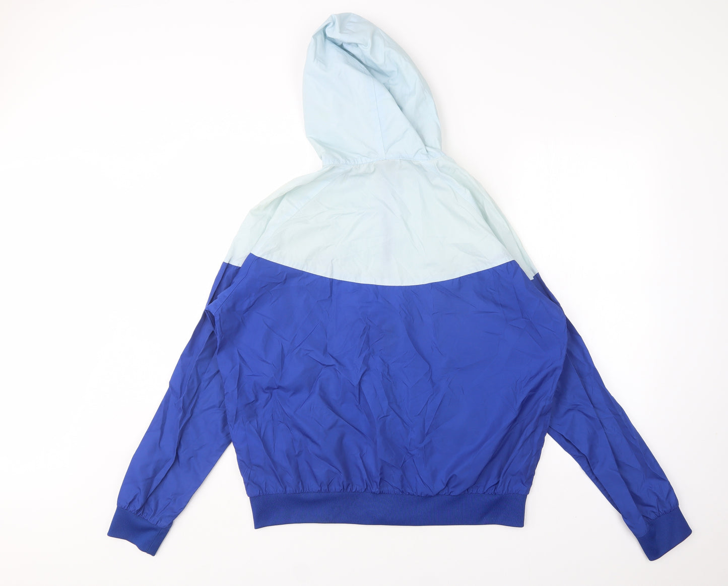 Nike Mens Blue   Windbreaker Jacket Size L