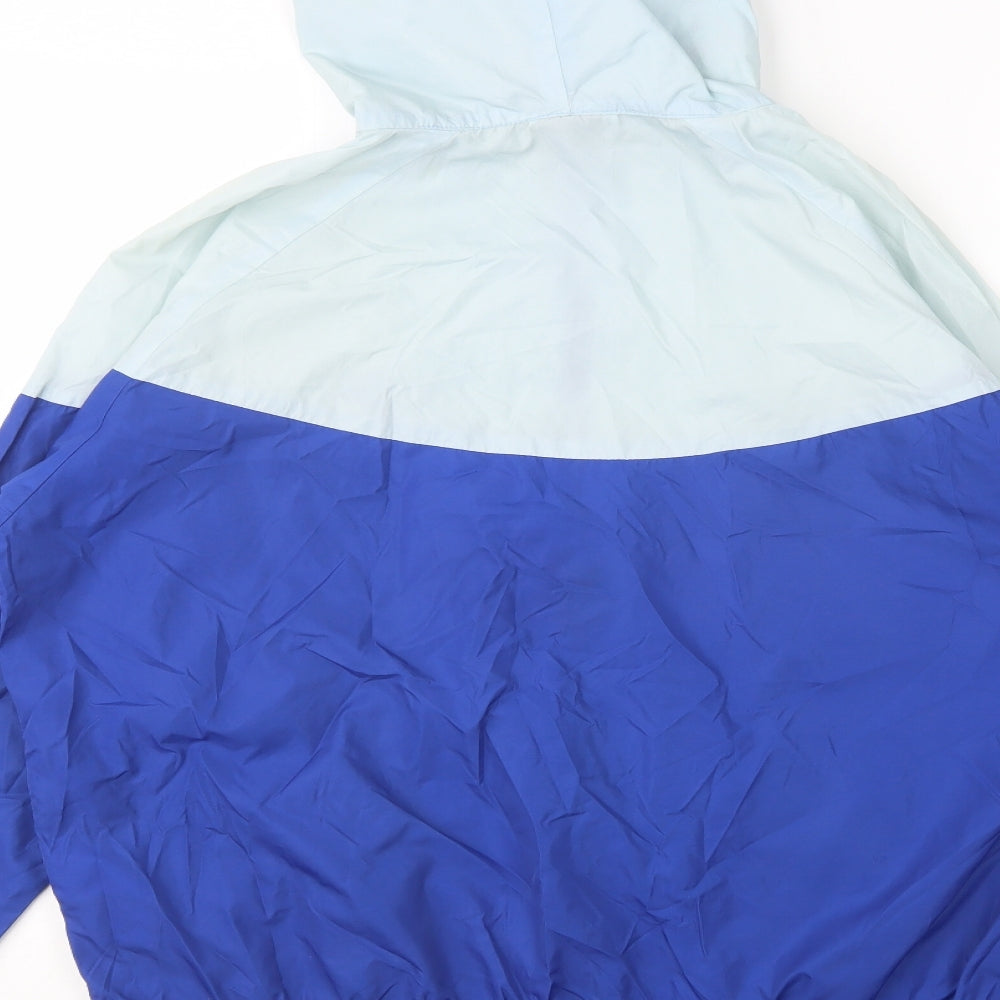 Nike Mens Blue   Windbreaker Jacket Size L