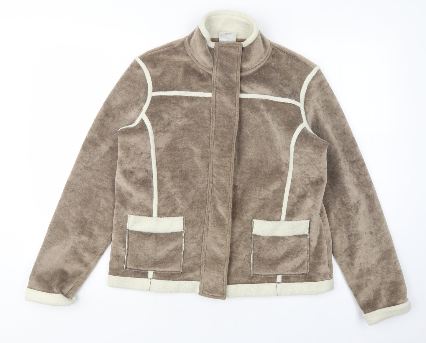 NEXT Womens Brown   Jacket Coatigan Size 14