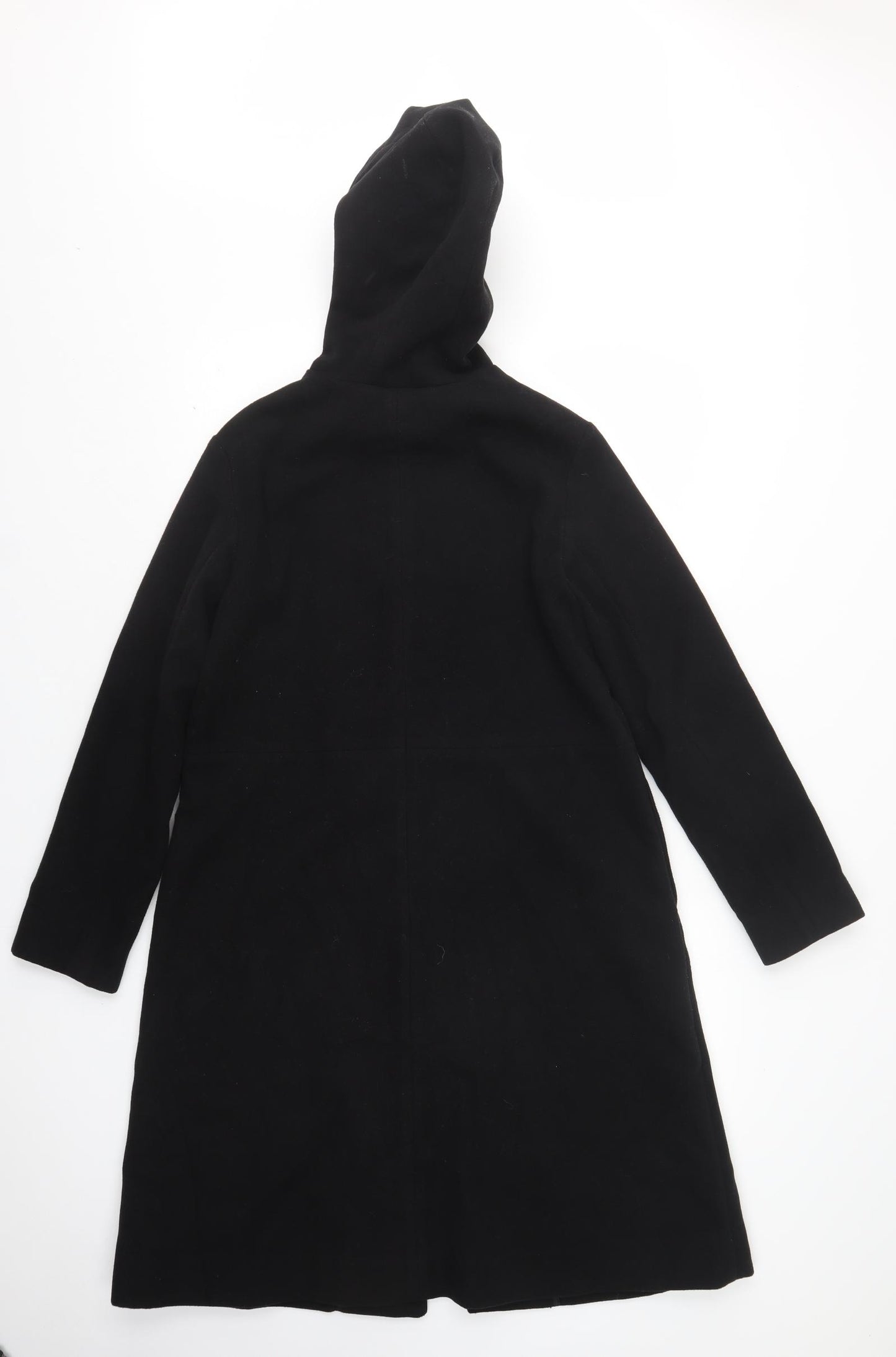 Izue Womens Black   Overcoat Coat Size XS