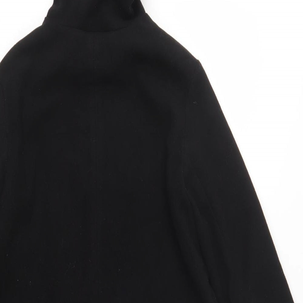 Izue Womens Black   Overcoat Coat Size XS