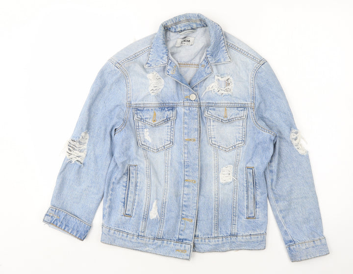 New Look Womens Blue Jacket Size 6