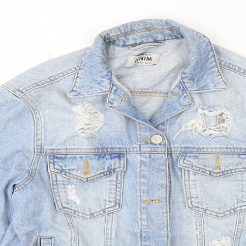 New Look Womens Blue   Jacket  Size 6