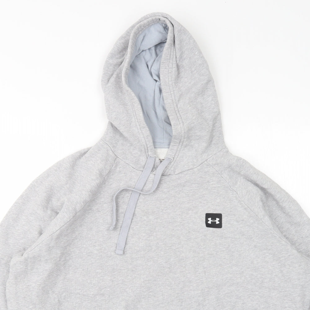 Under armour Mens Grey   Pullover Hoodie Size L
