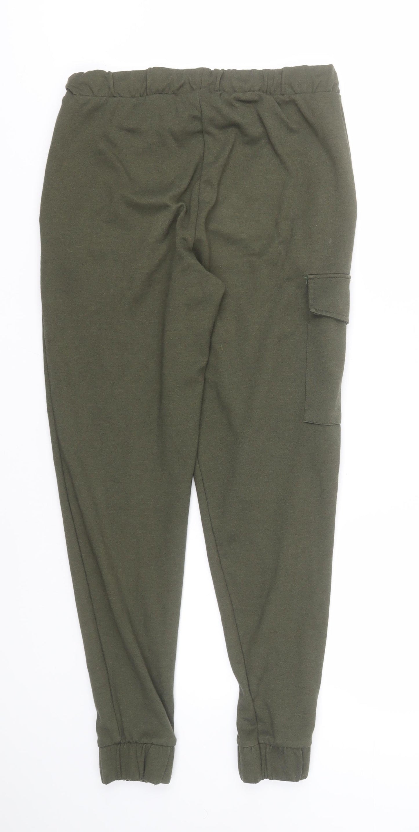 F&F Womens Brown  Polyester Sweatpants Trousers Size 8 L26 in Regular