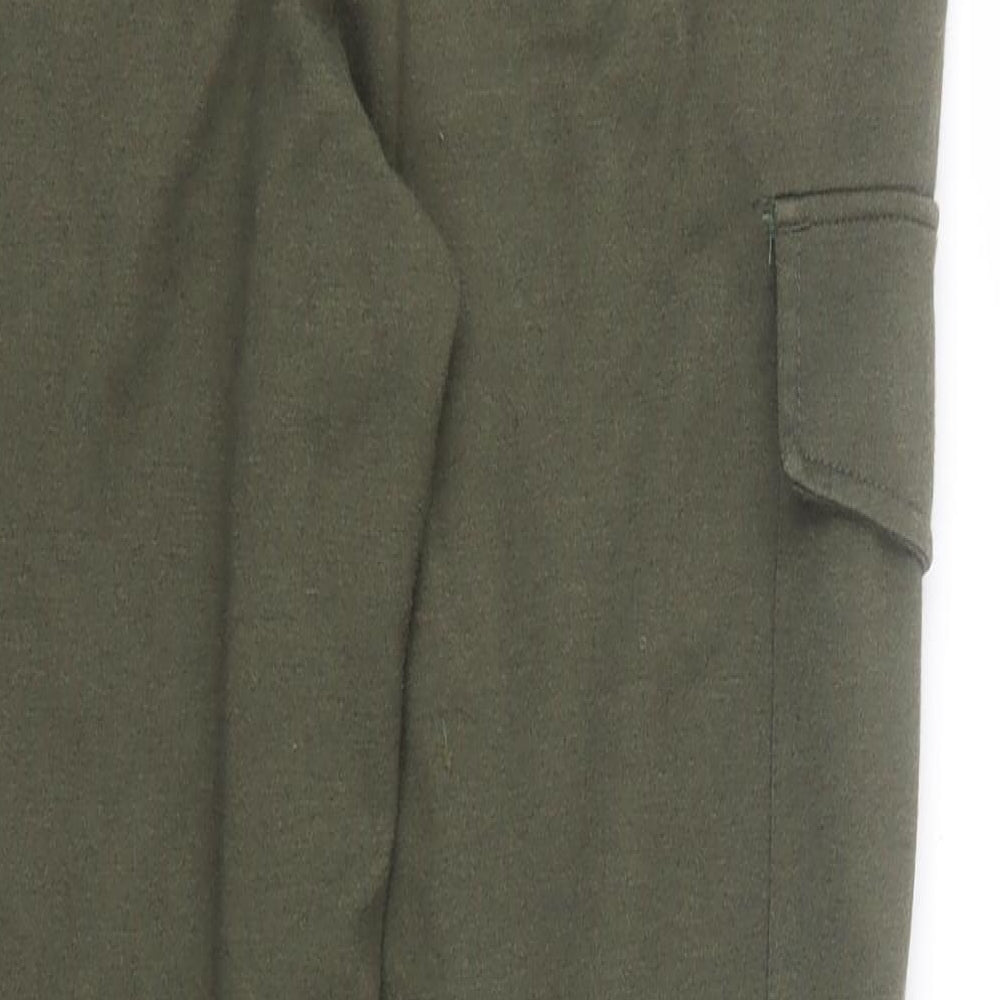 F&F Womens Brown  Polyester Sweatpants Trousers Size 8 L26 in Regular