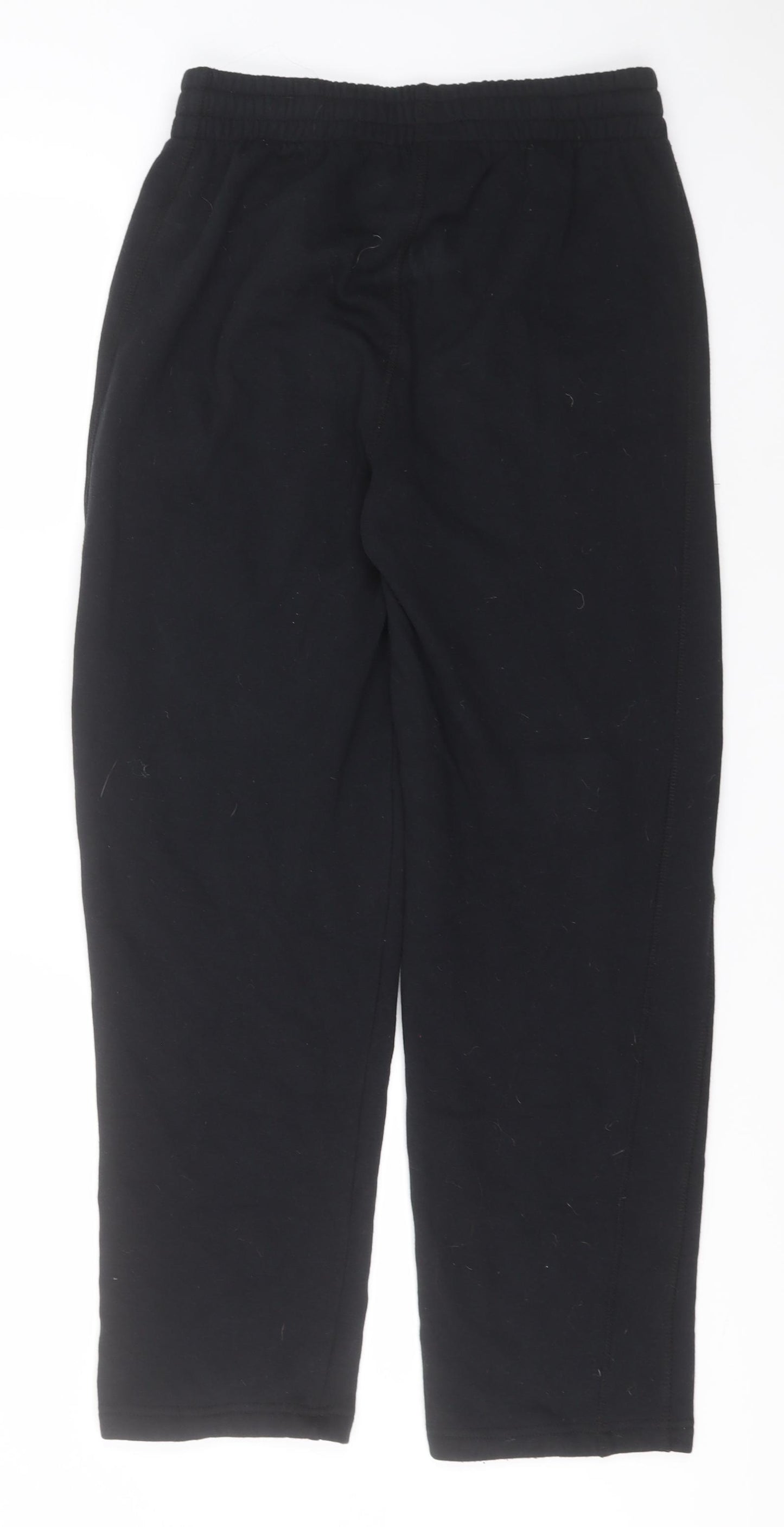 NFL Mens Black  Cotton Sweatpants Trousers Size M L27 in Regular