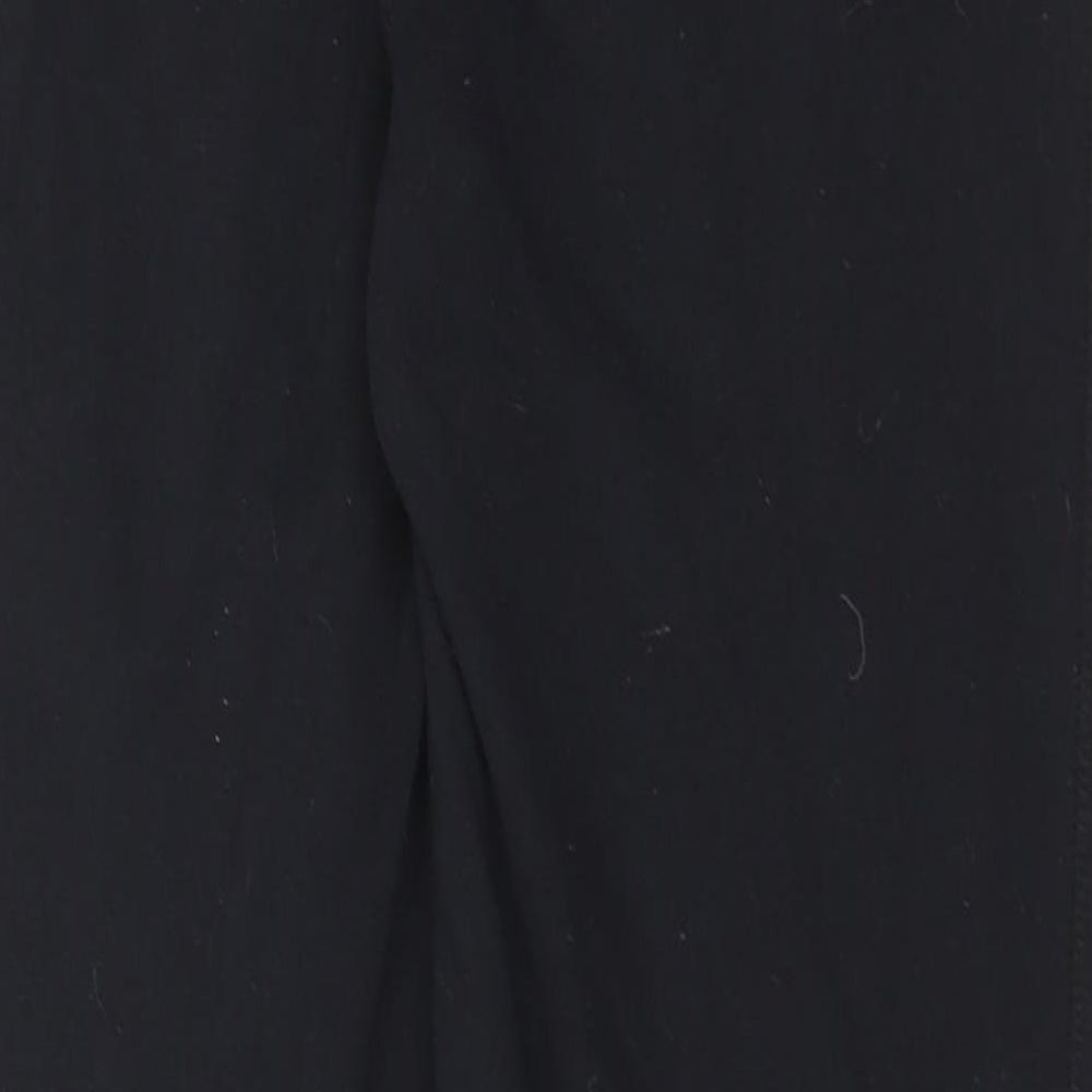 NFL Mens Black  Cotton Sweatpants Trousers Size M L27 in Regular