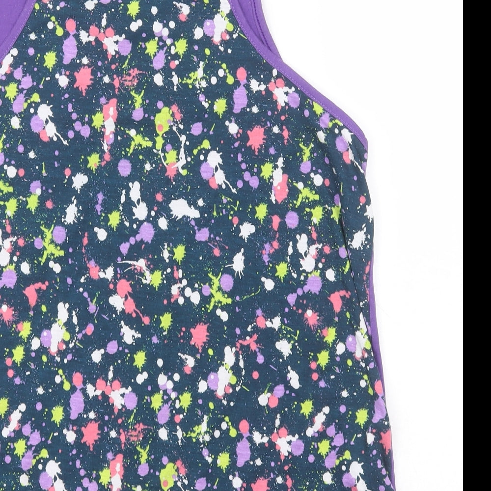 Preworn Womens Blue   Basic Tank Size M Round Neck