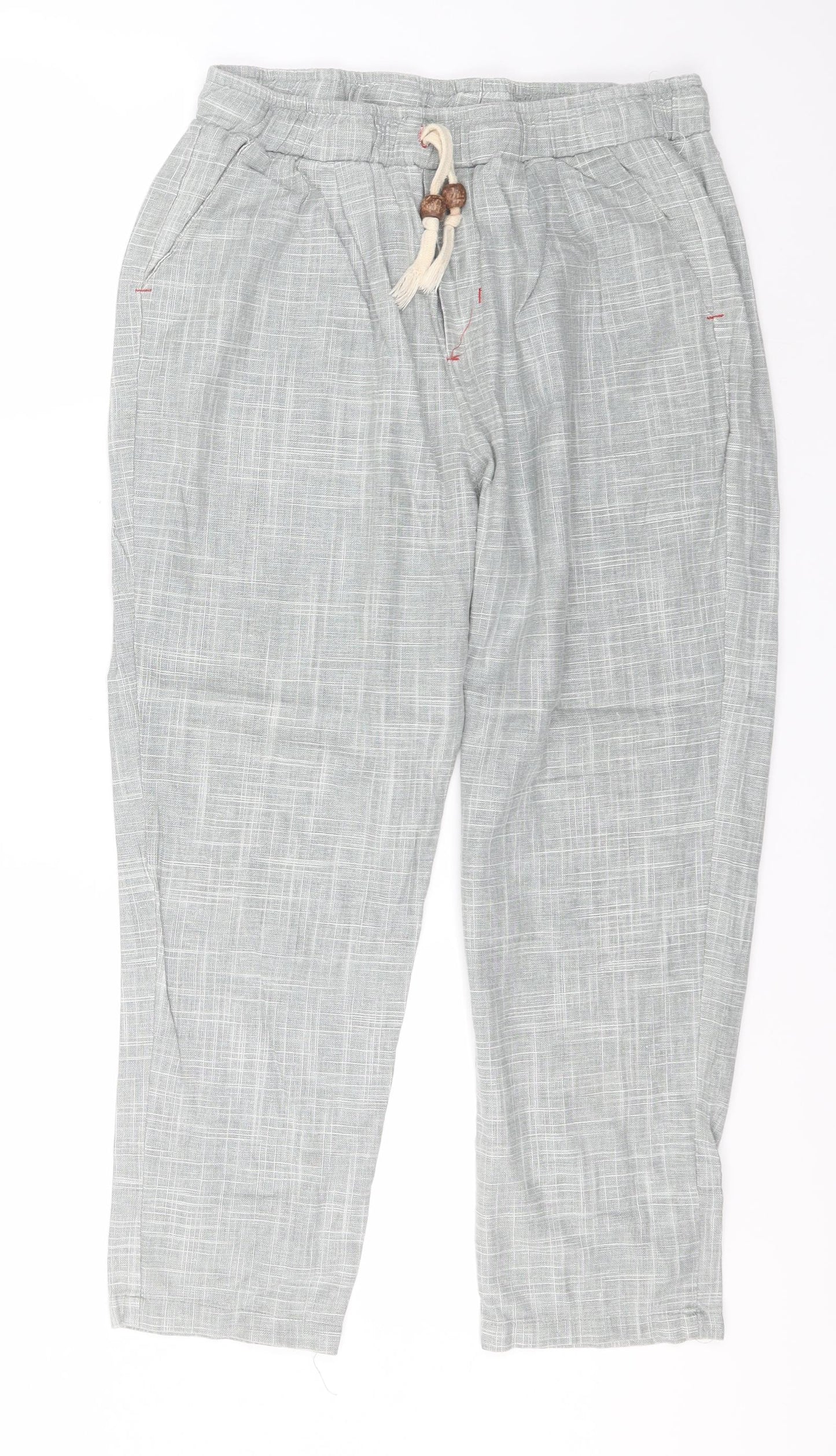 Mr. Fine Mens Grey   Trousers  Size 3XL L23 in Regular