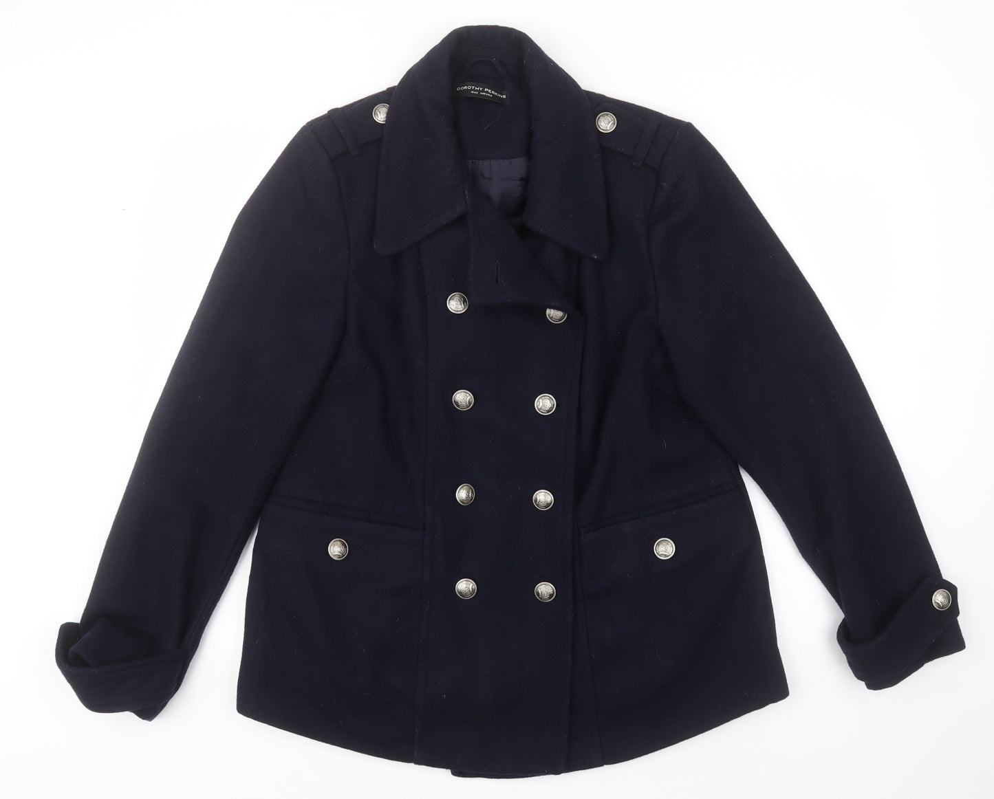 Dorothy Perkins Womens Blue   Jacket  Size 16