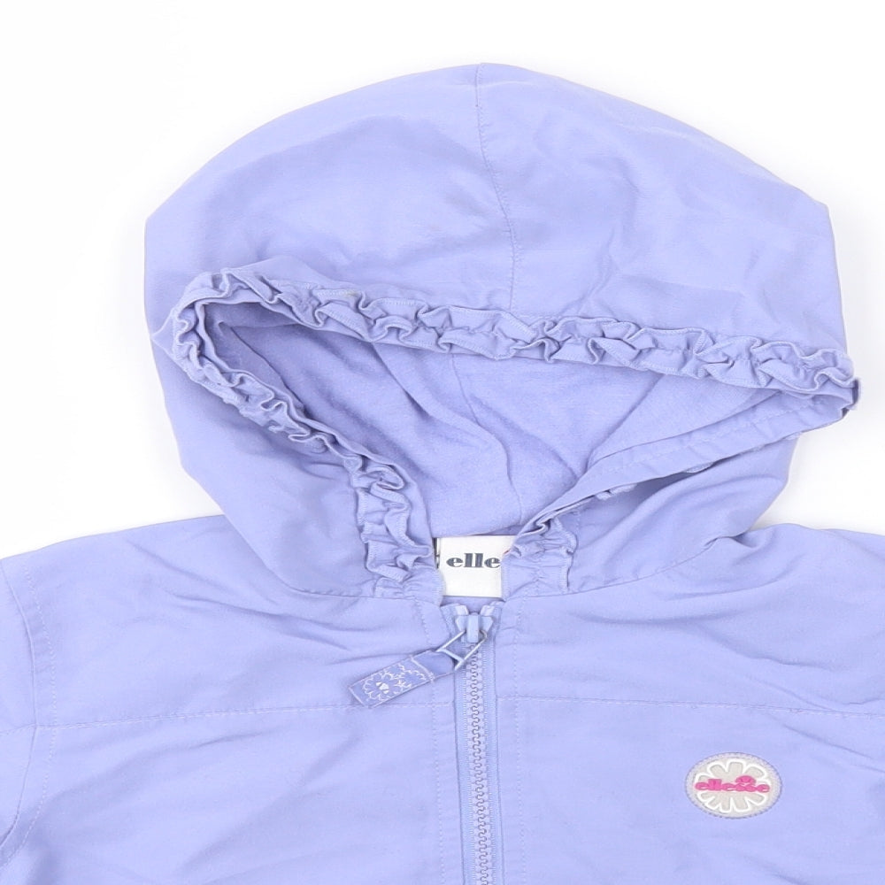 ellesse Girls Blue   Rain Coat Coat Size 2-3 Years