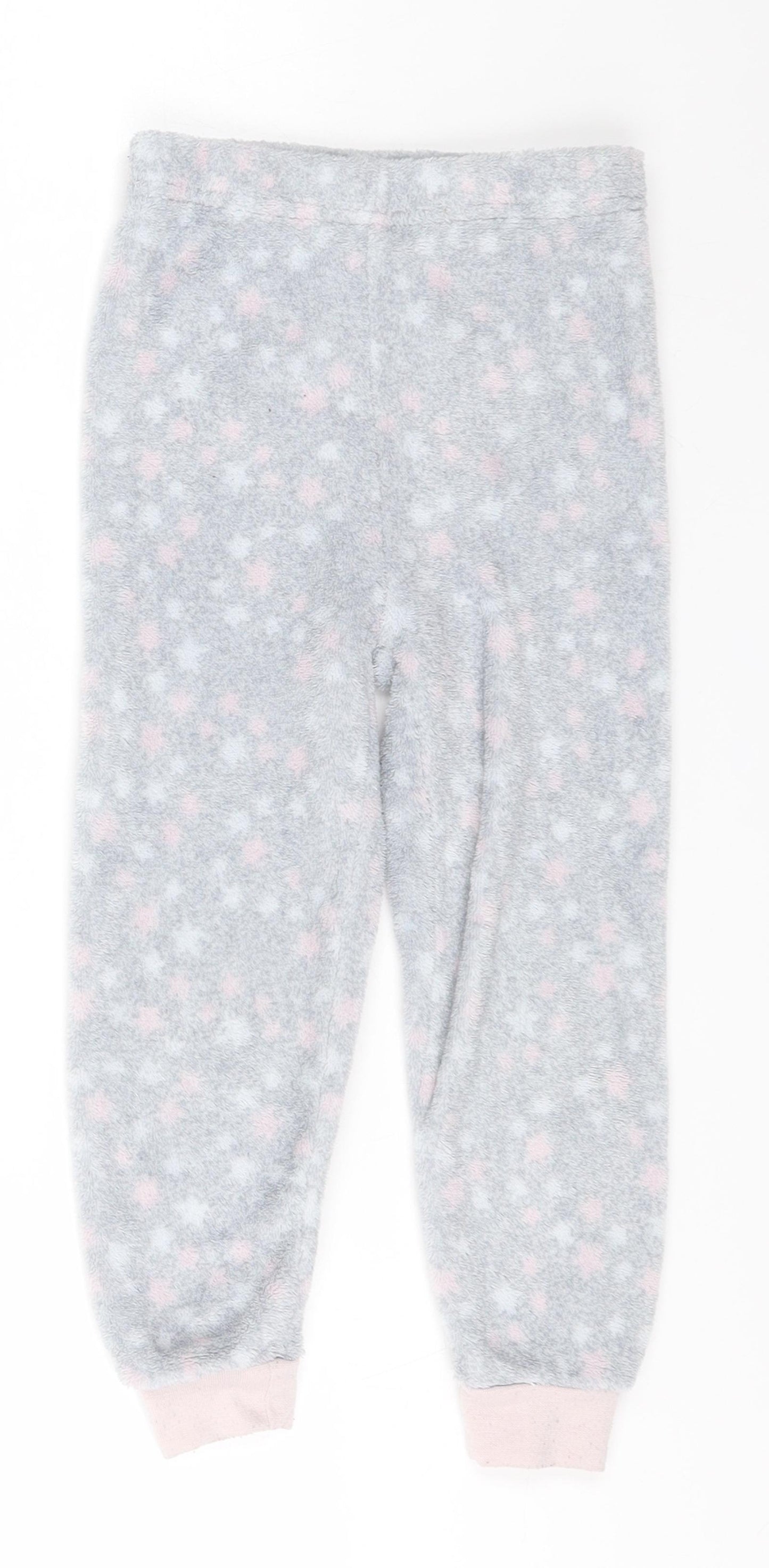 Primark Girls Grey Spotted Polyester  One Piece Size 3-4 Years