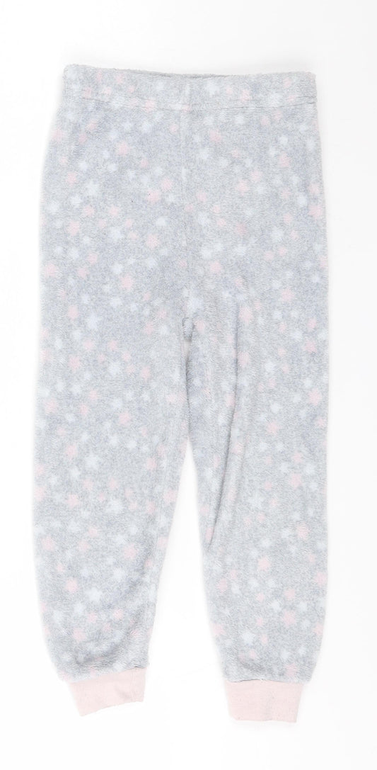 Primark Girls Grey Spotted Polyester  One Piece Size 3-4 Years
