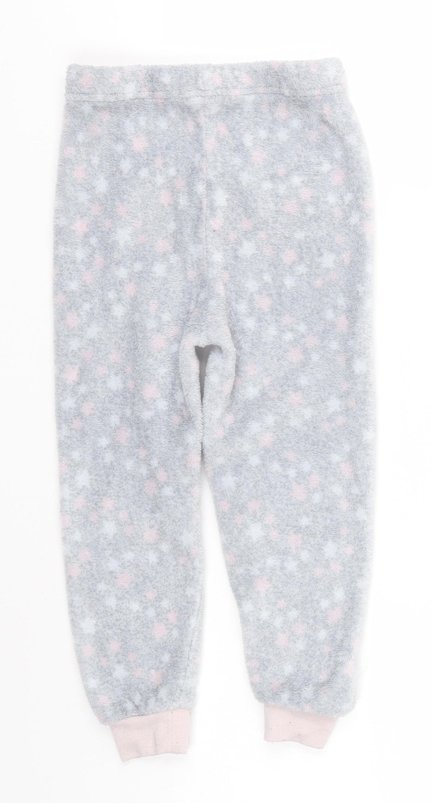 Primark Girls Grey Spotted Polyester  One Piece Size 3-4 Years