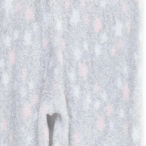 Primark Girls Grey Spotted Polyester  One Piece Size 3-4 Years