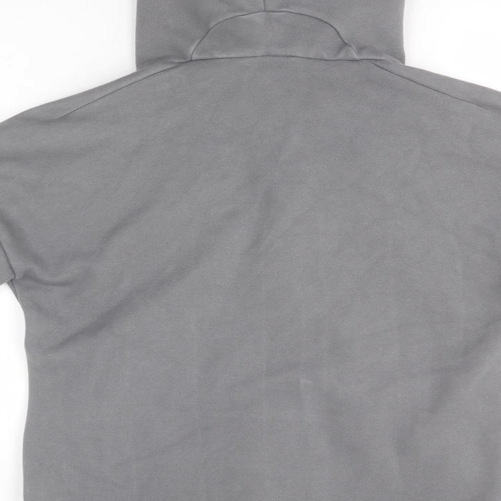 adidas Mens Grey   Full Zip Hoodie