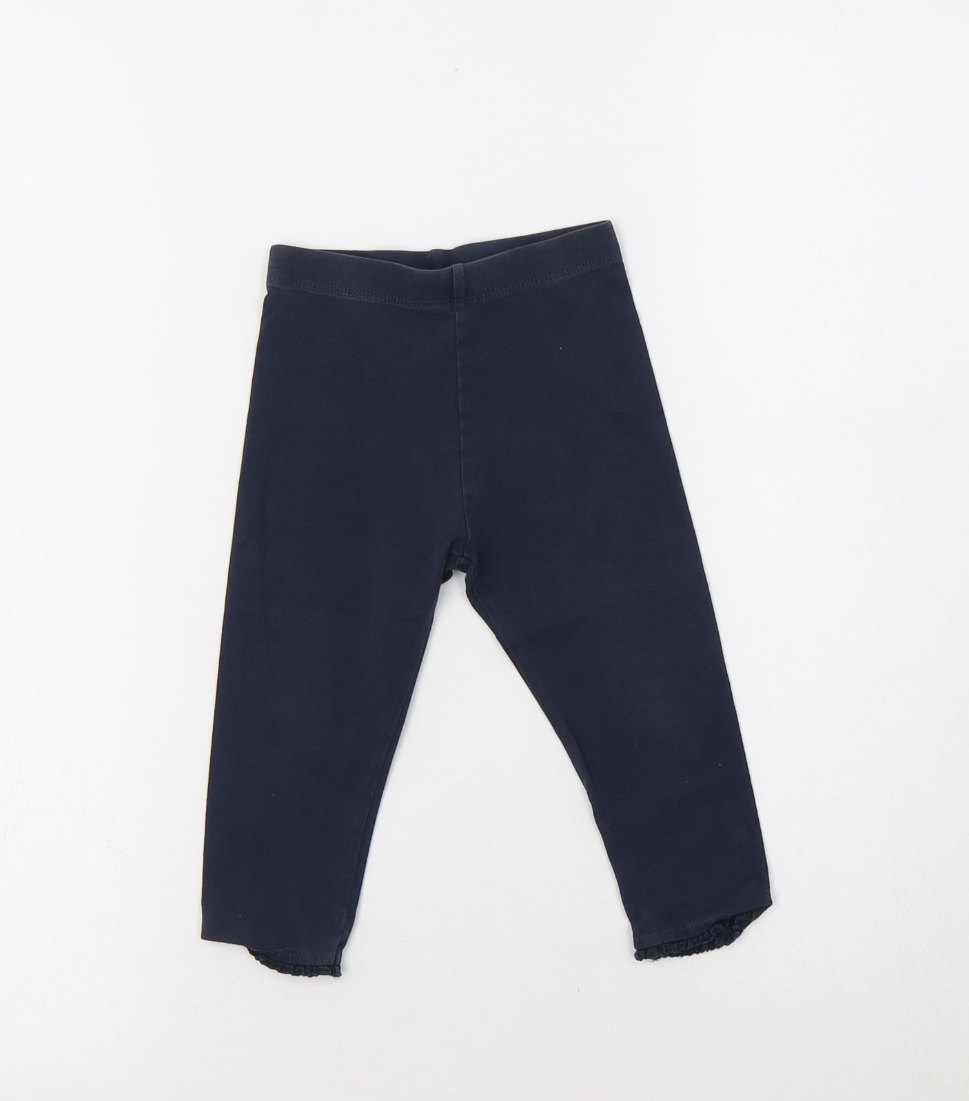 NEXT Baby Blue  Cotton Jogger Leggings Size 12-18 Months