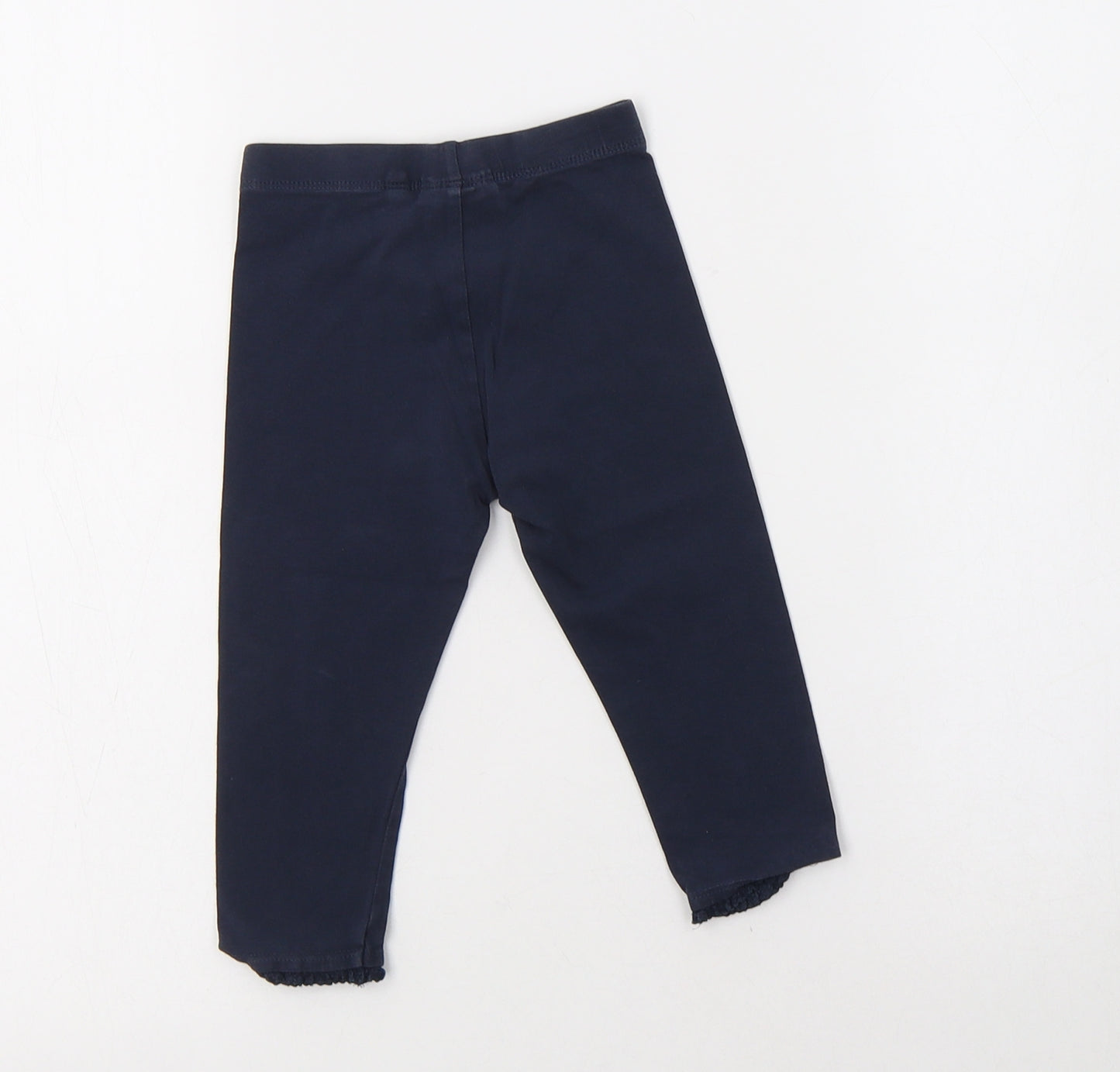NEXT Baby Blue  Cotton Jogger Leggings Size 12-18 Months