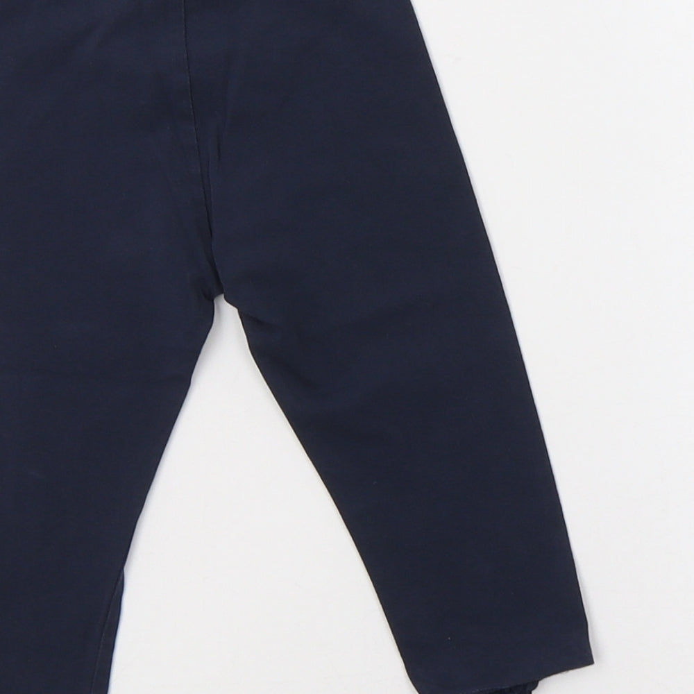 NEXT Baby Blue  Cotton Jogger Leggings Size 12-18 Months