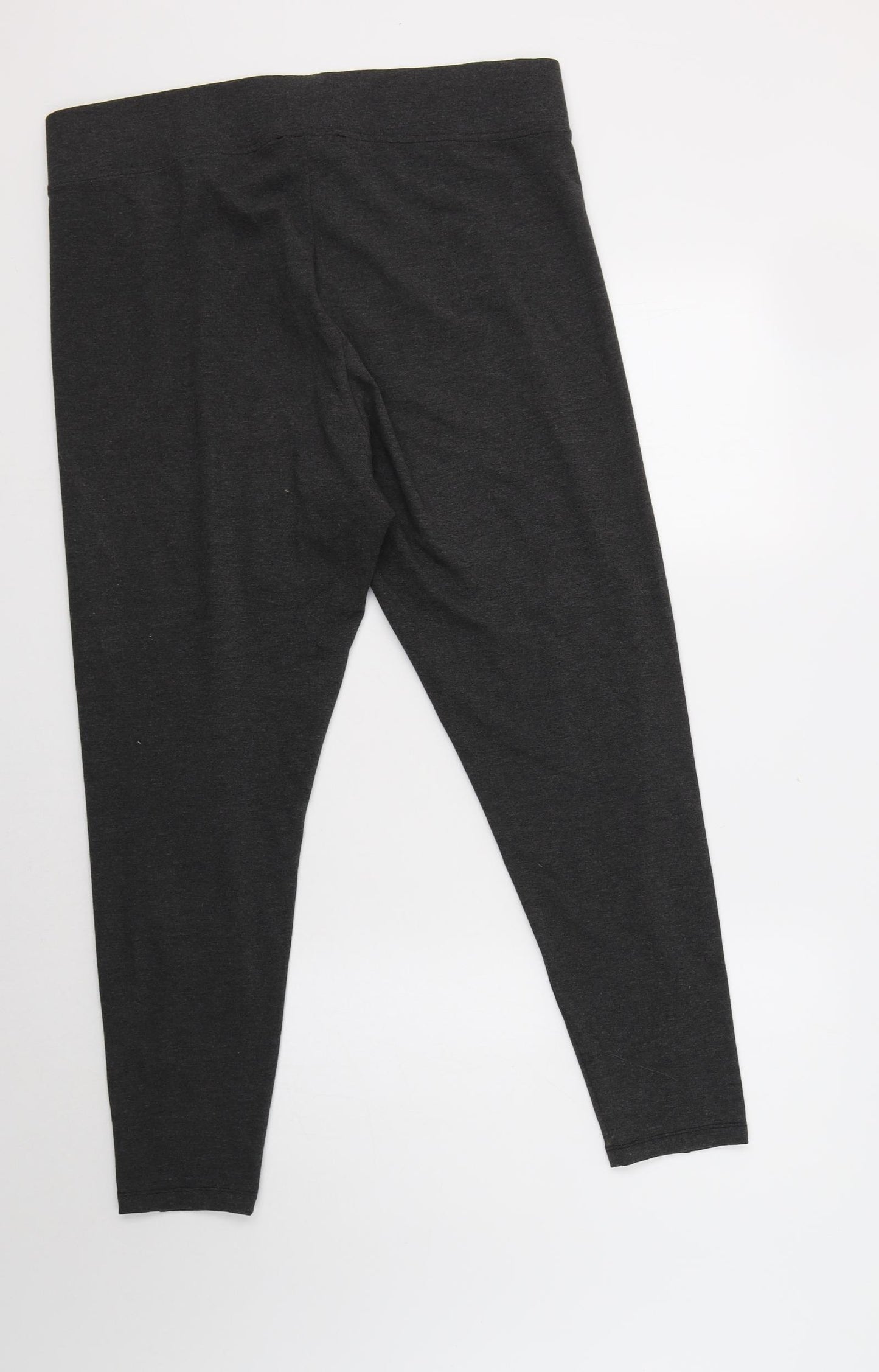 M&S Womens Grey  Polyester Jegging Leggings Size 18 L28 in