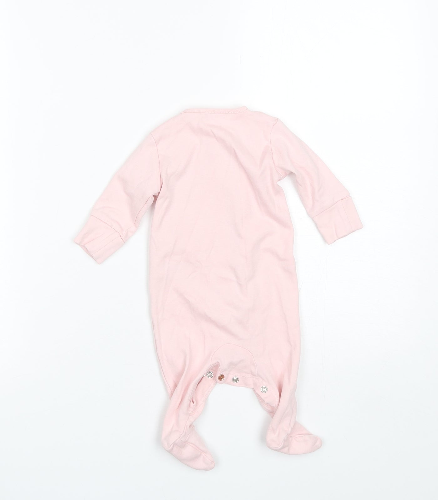 NEXT Baby Pink  Cotton Romper One-Piece Size 0-3 Months