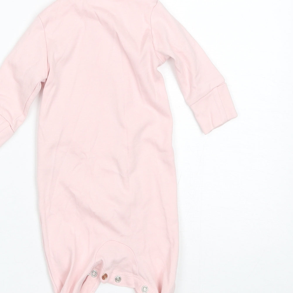 NEXT Baby Pink  Cotton Romper One-Piece Size 0-3 Months