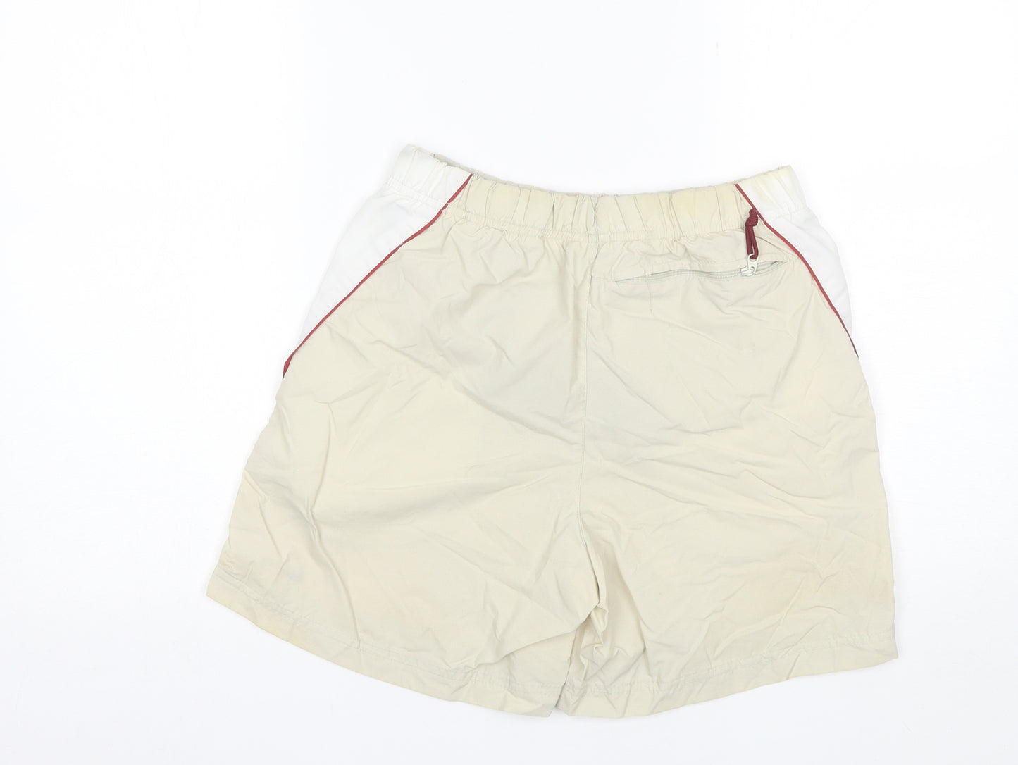Nike Boys Beige  Nylon Sweat Shorts Size 14-15 Years  Regular
