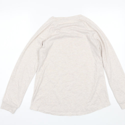 Primark Womens Pink Round Neck  Polyester Pullover Jumper Size XS
