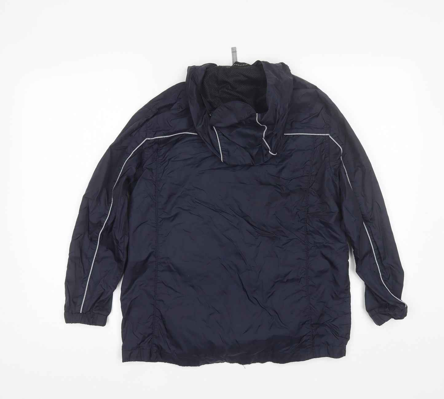 Debenhams Boys Blue   Rain Coat Jacket Size 9-10 Years